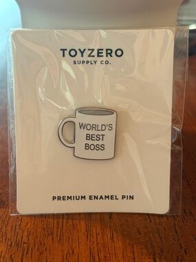 Toyzero‎ “The Office” Michael Scott’s 'World's Best Boss' Mug Enamel Pin